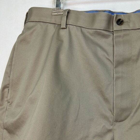 Brooks Brothers Tan Khaki light weight Advantage Chino shorts size 38 - Picture 3 of 13